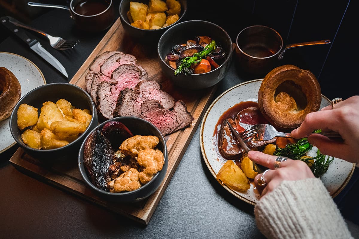 The Spiritualist Glasgow Sunday Roast