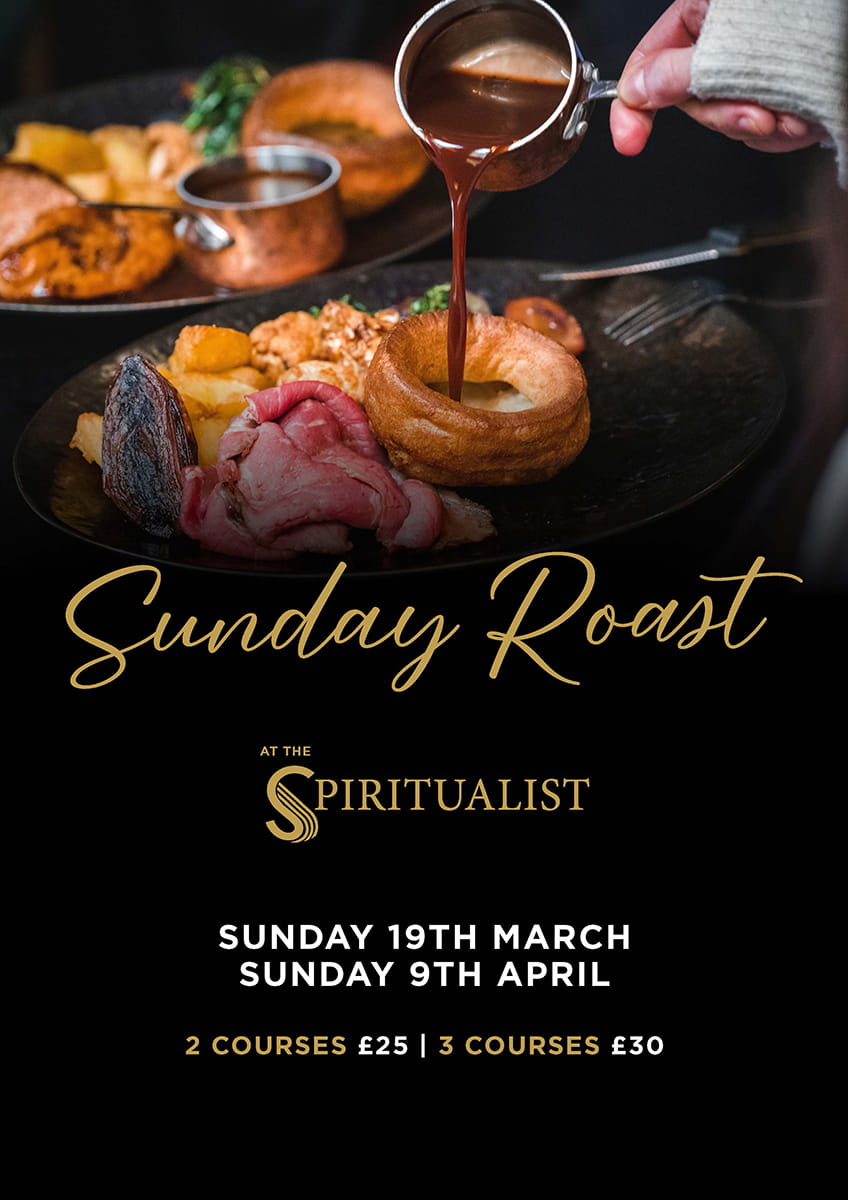 The Spiritualist Sunday Roast Central Glasgow